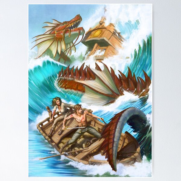 Item preview, Dangerous Seas designed and sold by DeanSpencerArt.