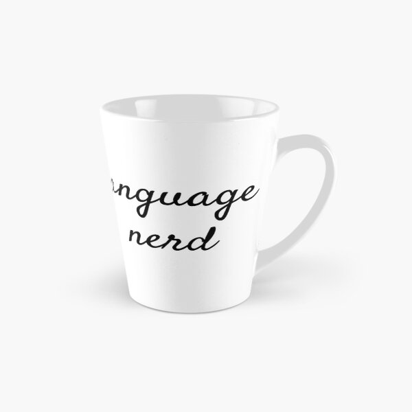 Item preview, Language nerd, language geek joke phrase designed and sold by plumpjose.