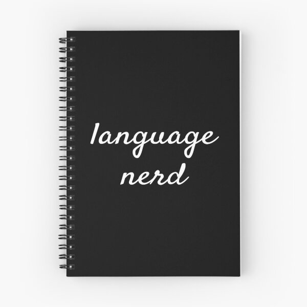 Item preview, Language nerd, language geek joke phrase designed and sold by plumpjose.
