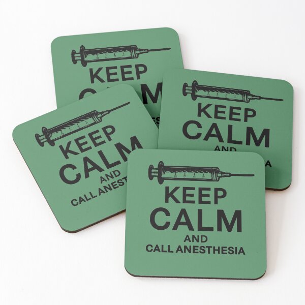 Item preview, Keep Calm And Call Anesthesia designed and sold by johnking2808.