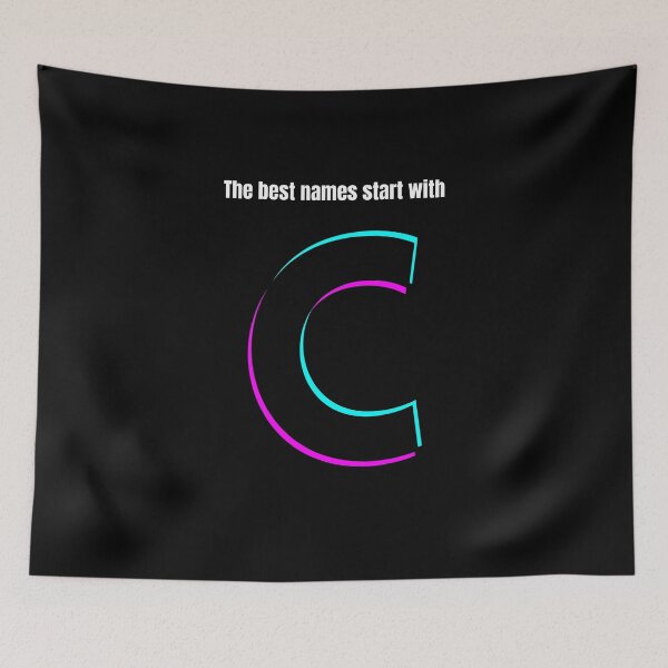 Item preview, The best names start with C designed and sold by Alphabetss.
