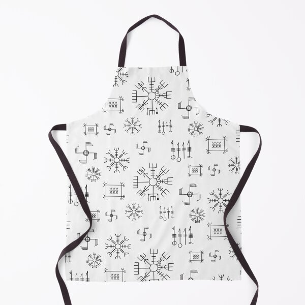 Item preview, Icelandic Staves Pattern | Galdrastafir magical symbols designed and sold by Time Nomads.