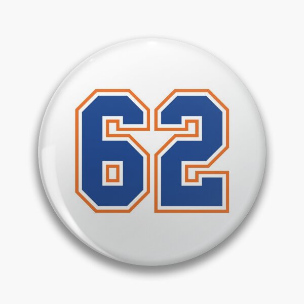 Item preview, Sixty-Two Jersey Number Sports 62 designed and sold by HelloFromAja.