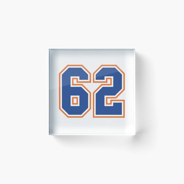 Item preview, Sixty-Two Jersey Number Sports 62 designed and sold by HelloFromAja.