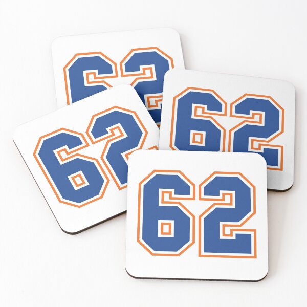 Item preview, Sixty-Two Jersey Number Sports 62 designed and sold by HelloFromAja.