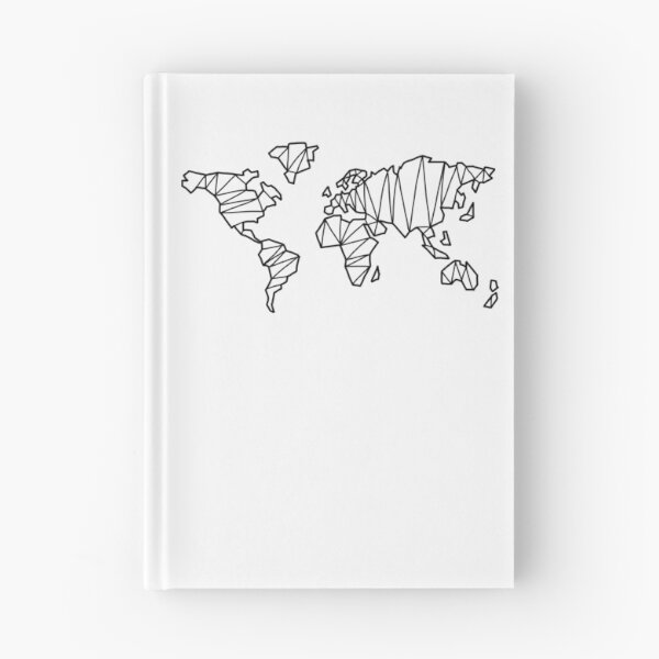 Item preview, EARTH MAP | Vacation | Line drawings | Travel | Passion | vintage designed and sold by yourtravelguide.