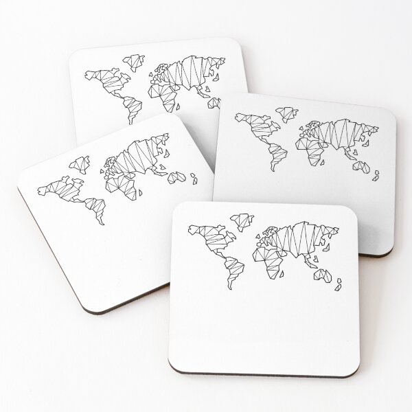 Item preview, EARTH MAP | Vacation | Line drawings | Travel | Passion | vintage designed and sold by yourtravelguide.
