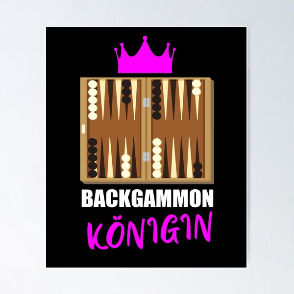 Item preview, Backgammon Queen - Board Game Dice designed and sold by Ibu83.