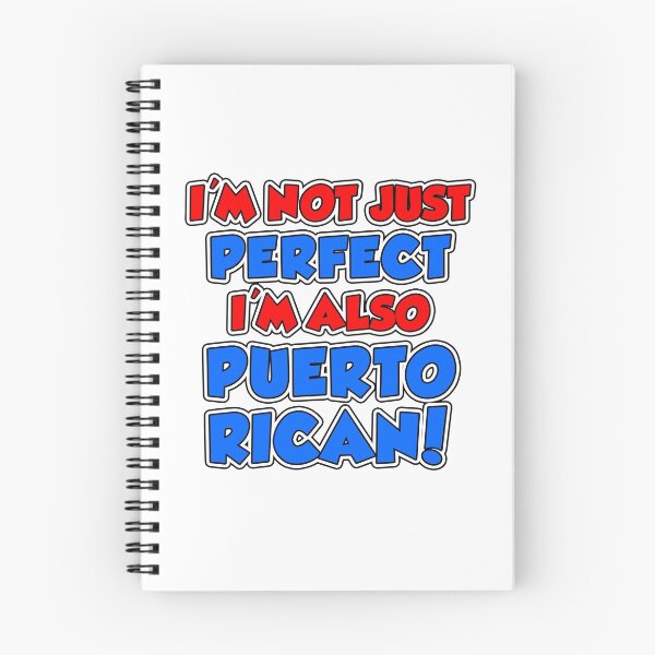 Item preview, Not Just Perfect Puerto Rican designed and sold by jaycartoonist.