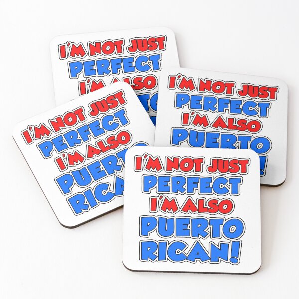 Item preview, Not Just Perfect Puerto Rican designed and sold by jaycartoonist.