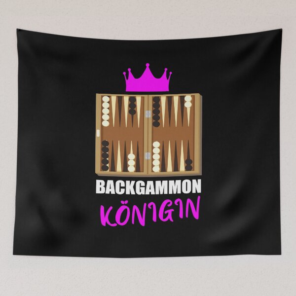 Item preview, Backgammon Queen - Board Game Dice designed and sold by Ibu83.