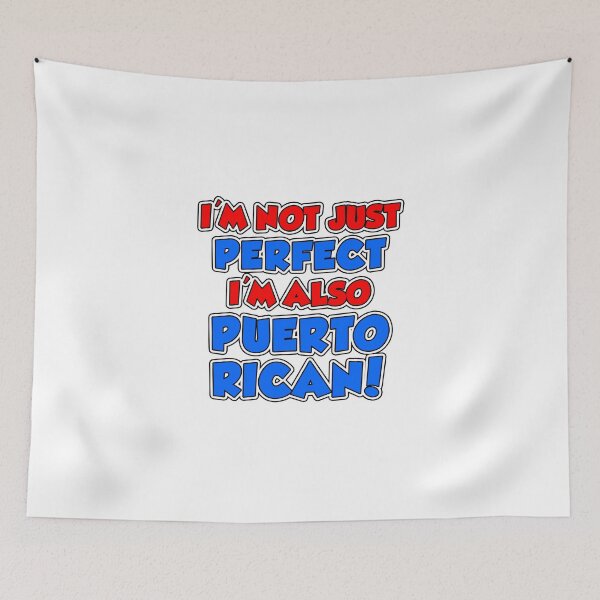 Item preview, Not Just Perfect Puerto Rican designed and sold by jaycartoonist.