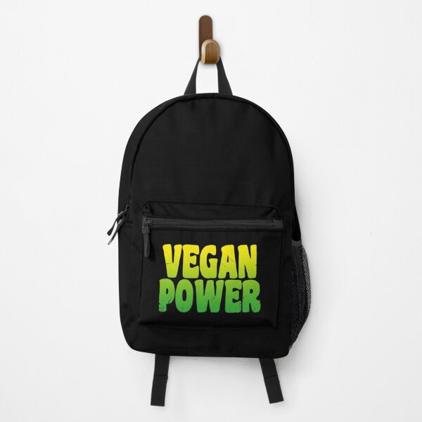 Item preview, Vegan Power (Inspirational Quote • Green • Vintage Retro Distressed Grunge Look) designed and sold by SassyClassyMe.