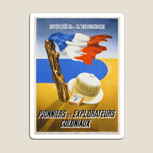 Item preview, FRENCH COLONIAL PIONEERS AND EXPLORERS PROPAGANDA designed and sold by thewaywewere.
