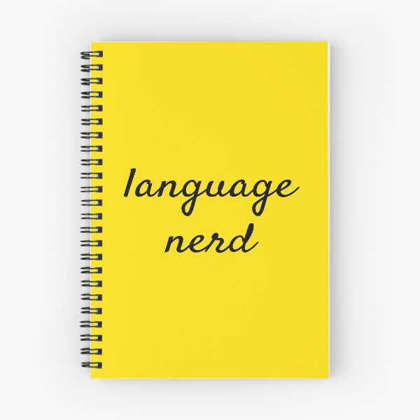 Item preview, Language nerds and language lovers designed and sold by plumpjose.