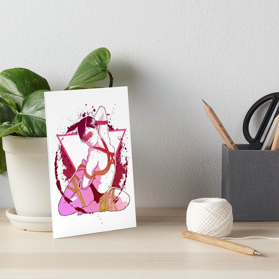 Shibari Artwork Rope Art Art Board Print By PraetorianX Redbubble shibari-artwork-rope-art-art-board-print-by-praetorianx-redbubble