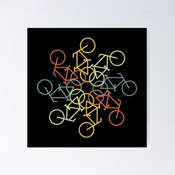 Item preview, Rotating Vintage Bicycles  designed and sold by GR-ART.