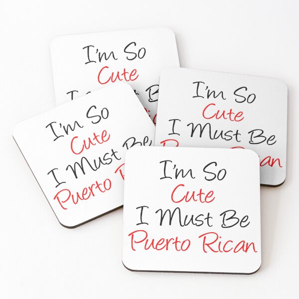 Item preview, I'm So Cute I Must Be Puerto Rican designed and sold by jaycartoonist.