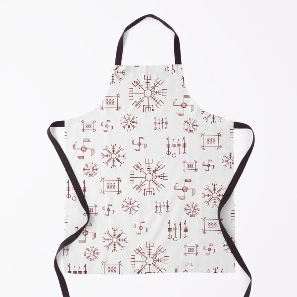 Item preview, Icelandic Staves Pattern | Galdrastafir magical symbols designed and sold by Time Nomads.