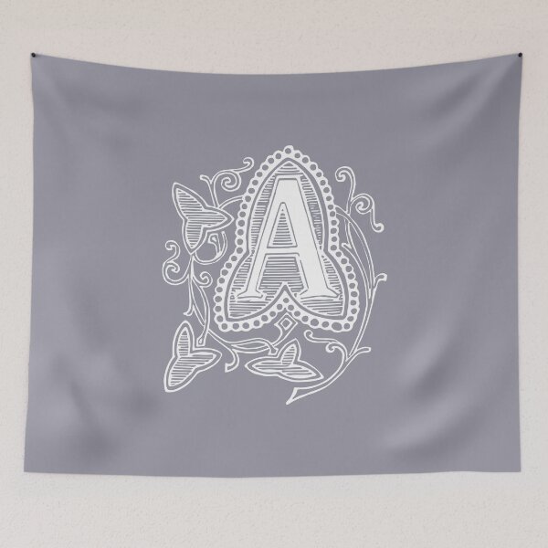 Item preview, Vintage Letter A - SILVER designed and sold by yourscotborders.