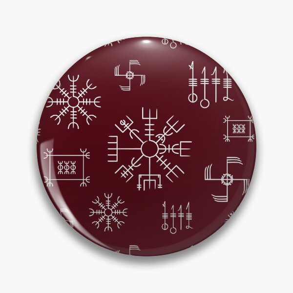 Artikelvorschau, Isländisches Daubenmuster | Galdrastafir magische Symbole entworfen und verkauft von Time Nomads.