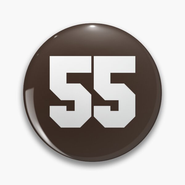 Item preview, 55 Number Cleveland Sports Fifty-Five Brown Jersey designed and sold by HelloFromAja.