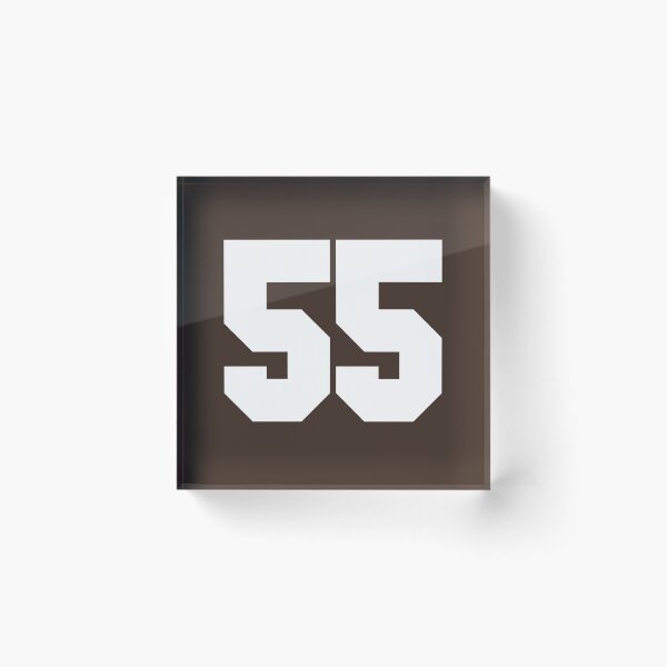 Item preview, 55 Number Cleveland Sports Fifty-Five Brown Jersey designed and sold by HelloFromAja.