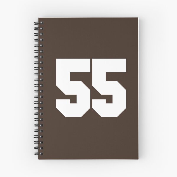 Item preview, 55 Number Cleveland Sports Fifty-Five Brown Jersey designed and sold by HelloFromAja.