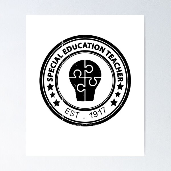 Item preview, Special Education Teacher Vintage Stamp designed and sold by majidkacm.
