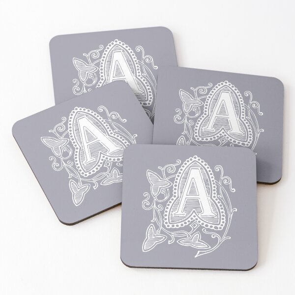 Item preview, Vintage Letter A - SILVER designed and sold by yourscotborders.