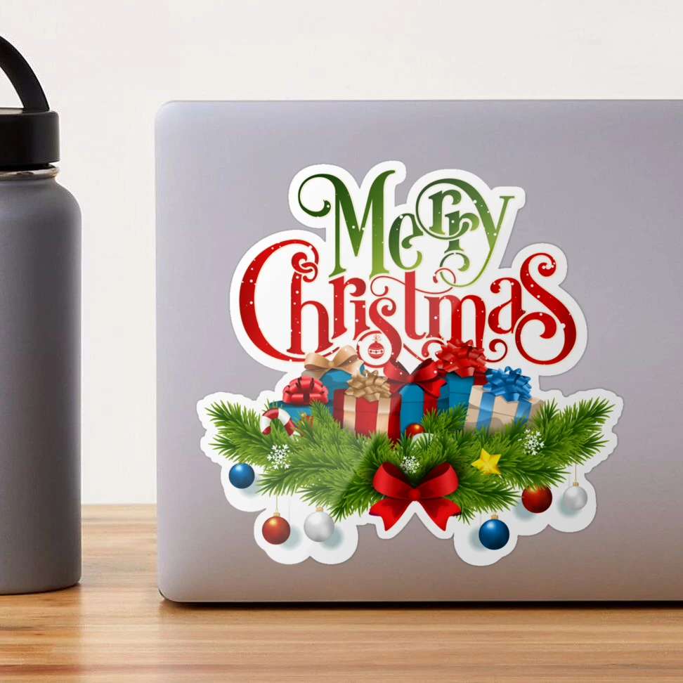 Merry Christmas mom Christmas gifts  Sticker for Sale by bigdeal76