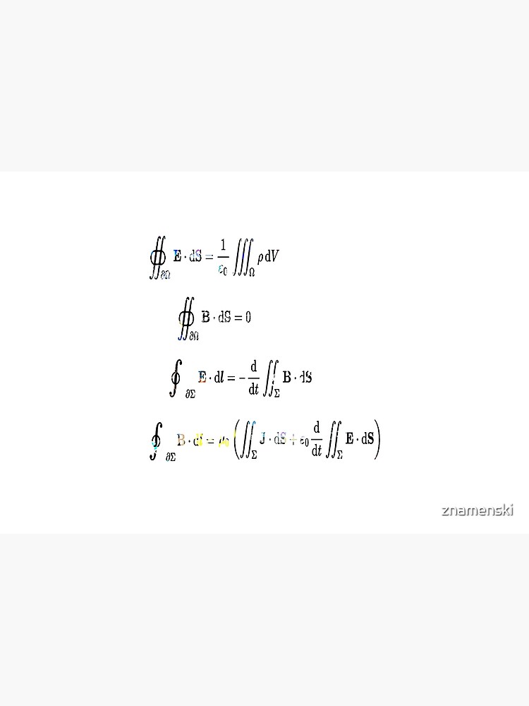 Maxwell's equations are partial differential equations that relate the electric and magnetic fields to each other and to the electric charges and currents by znamenski
