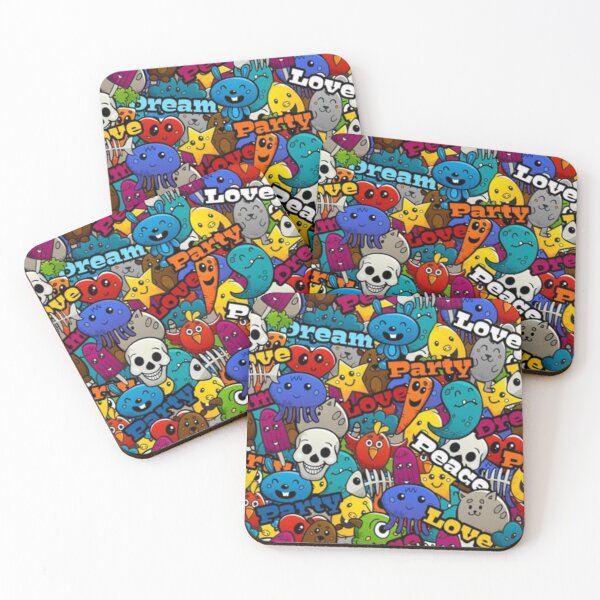 Item preview, halloween cartoon patern  designed and sold by AnthonyVdV.
