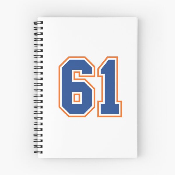 Item preview, Sixty-One Jersey Number Sports 61 designed and sold by HelloFromAja.