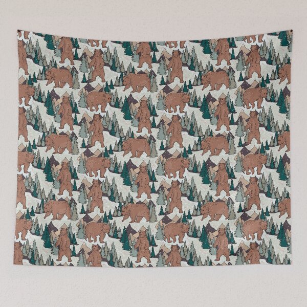 Item preview, Grizzly bear designed and sold by mitalim.