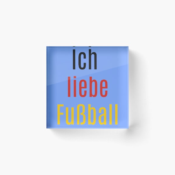 Item preview, Ich liebe fussball designed and sold by lolquotes.