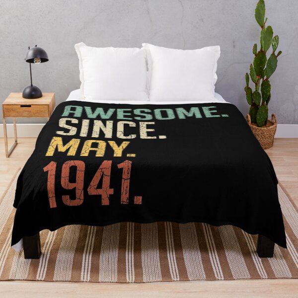 Item preview, Awesome Since May 1941 80th Birthday Gift 80 Years Old Vintage May 1941 designed and sold by Takatv.