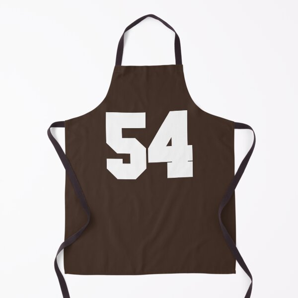 Item preview, 54 Number Cleveland Sports Fifty-Four Brown Jersey designed and sold by HelloFromAja.