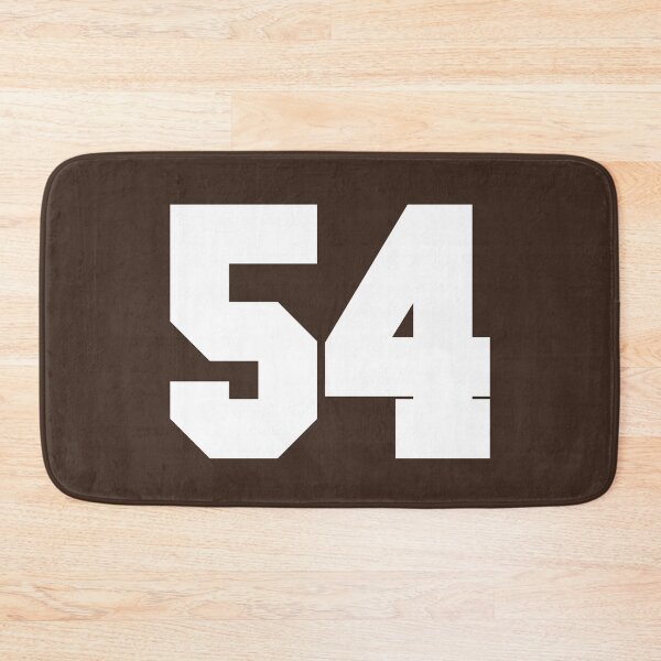 Item preview, 54 Number Cleveland Sports Fifty-Four Brown Jersey designed and sold by HelloFromAja.