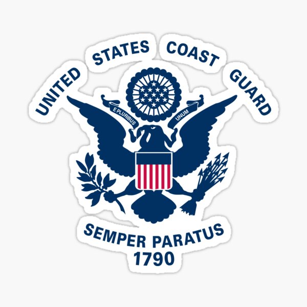 Item preview, United States Coast Guard (USCG) designed and sold by wordwidesymbols.