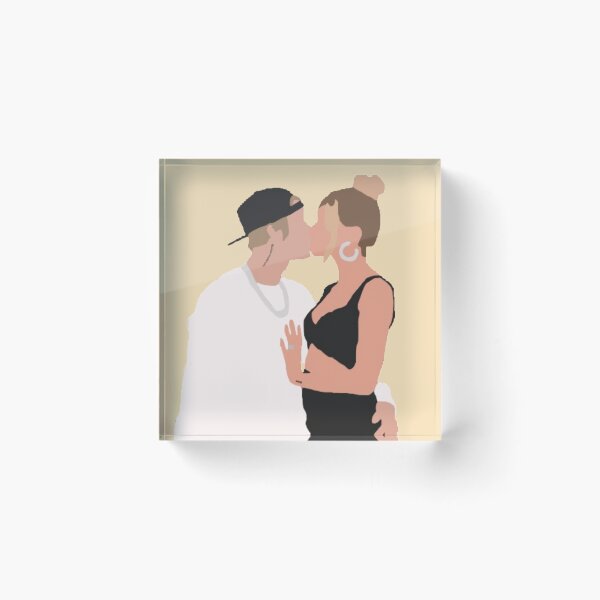 Item preview, Justin and Hailey Bieber designed and sold by judithmelian.