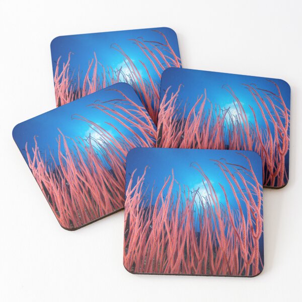 Item preview, Red Soft corals on the Reef designed and sold by Islandjems.