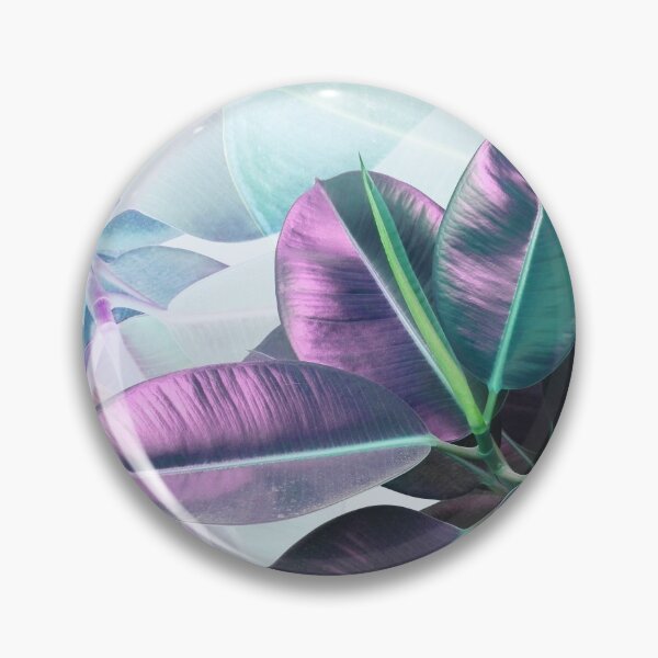 Item preview, Violet Tropical Plant, Ficus Elastica designed and sold by PrintsProject.
