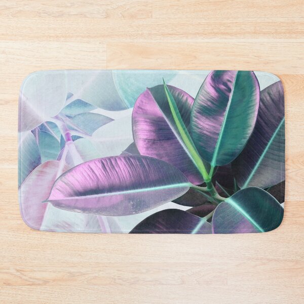 Item preview, Violet Tropical Plant, Ficus Elastica designed and sold by PrintsProject.