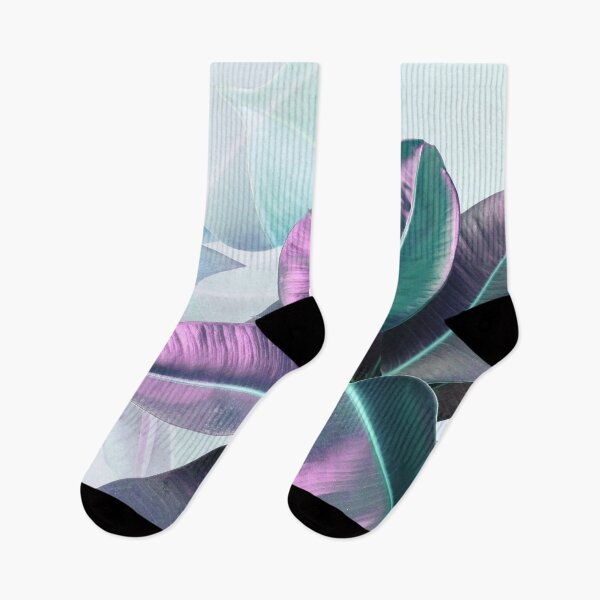 Item preview, Violet Tropical Plant, Ficus Elastica designed and sold by PrintsProject.