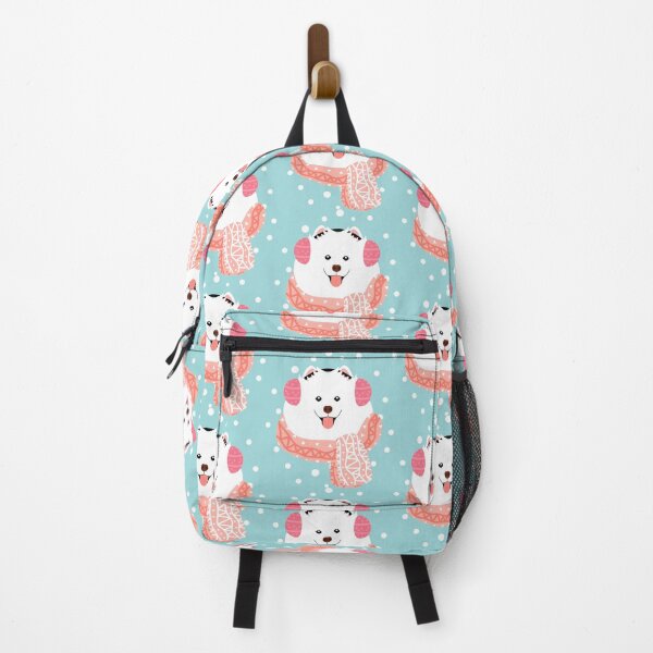 Item preview, Cute Samoyed Dog in Snow designed and sold by Lulupainting.