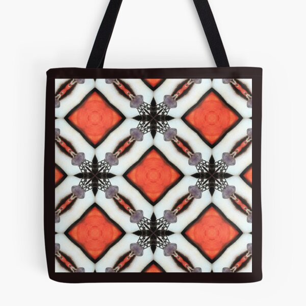 Item preview, STAINED GLASS WINDOW  Design, Orange Diamonds designed and sold by ZenArt-Fern.