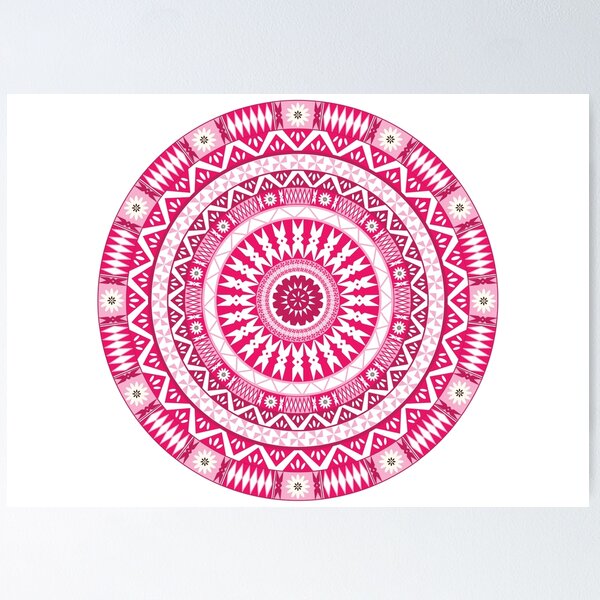 Item preview, Fiji Lote Masi Pattern - Pinks designed and sold by lolomastudio.