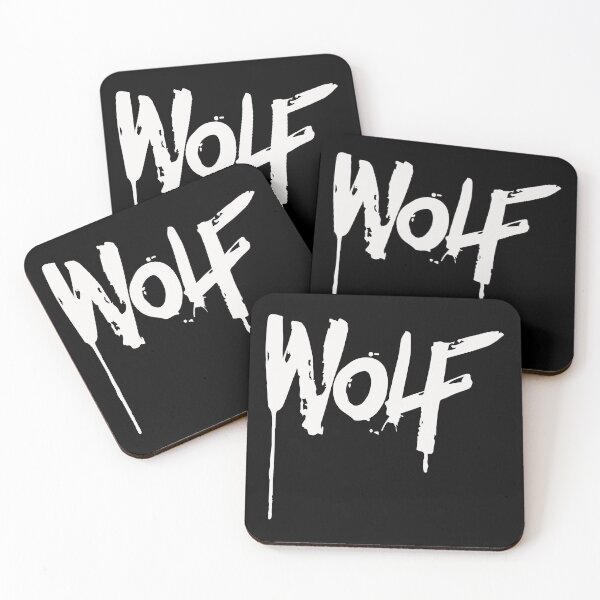 Item preview, Wolf Typography designed and sold by h-and-c.