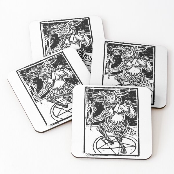 Item preview, Robin Goodfellow Linocut designed and sold by GoodfellowArt.